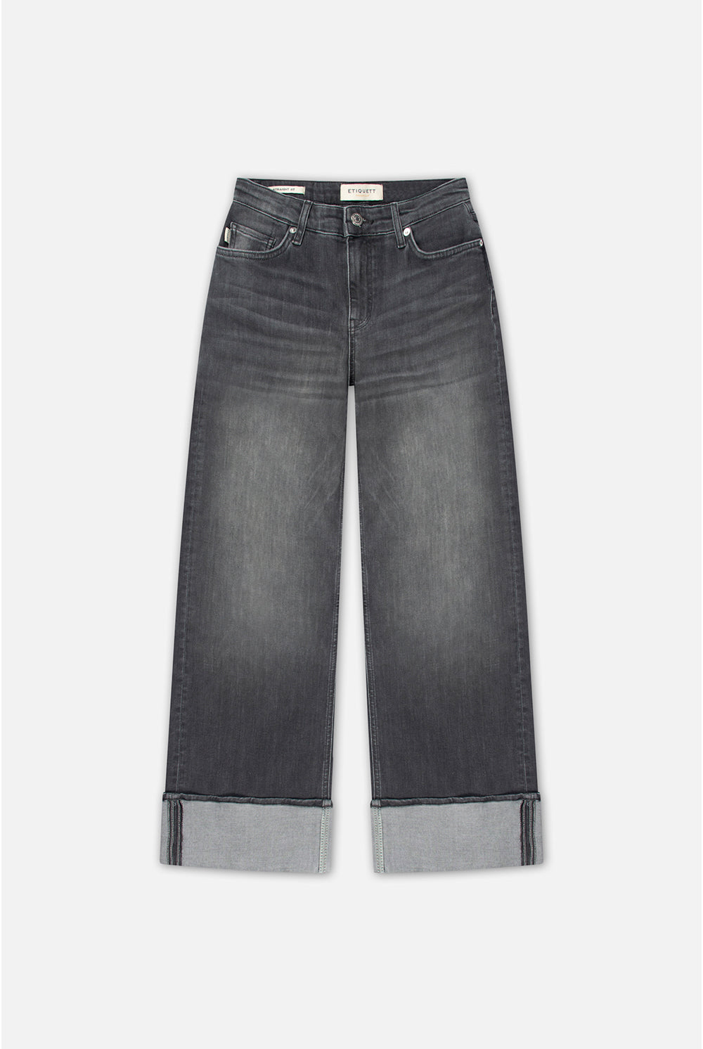 Amelia Richy Straight Leg Fit Jeans Turn Up