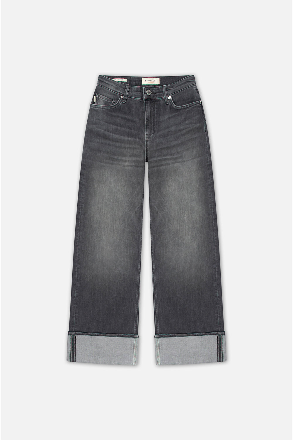 Amelia Richy Straight Leg Fit Jeans Turn Up