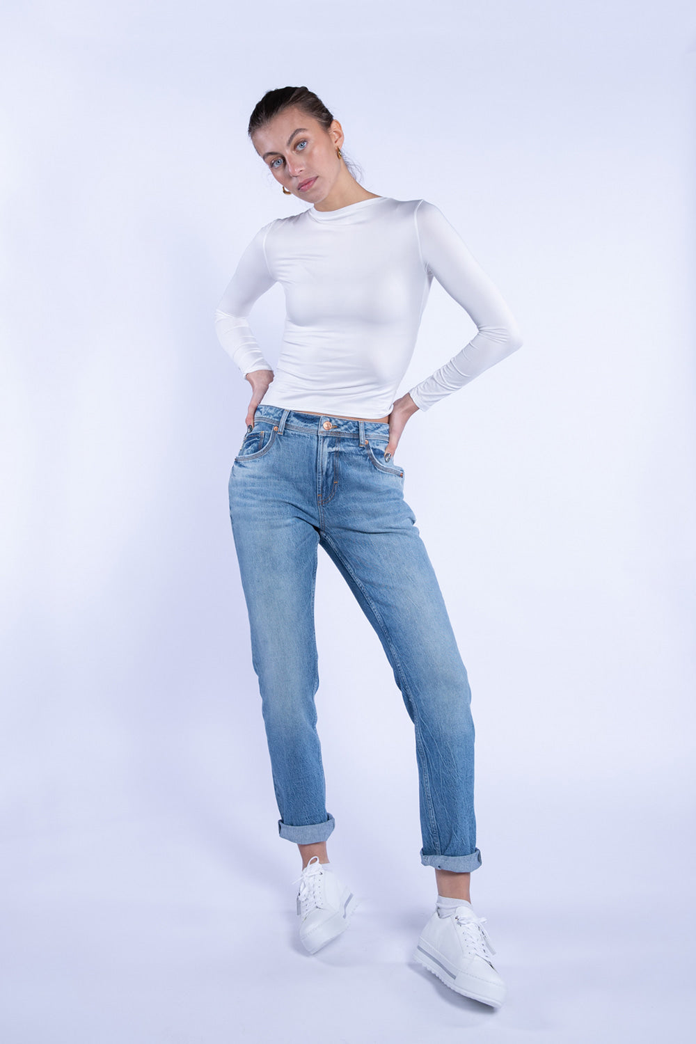 Kelly Slim Fit Weekender Blue Denim