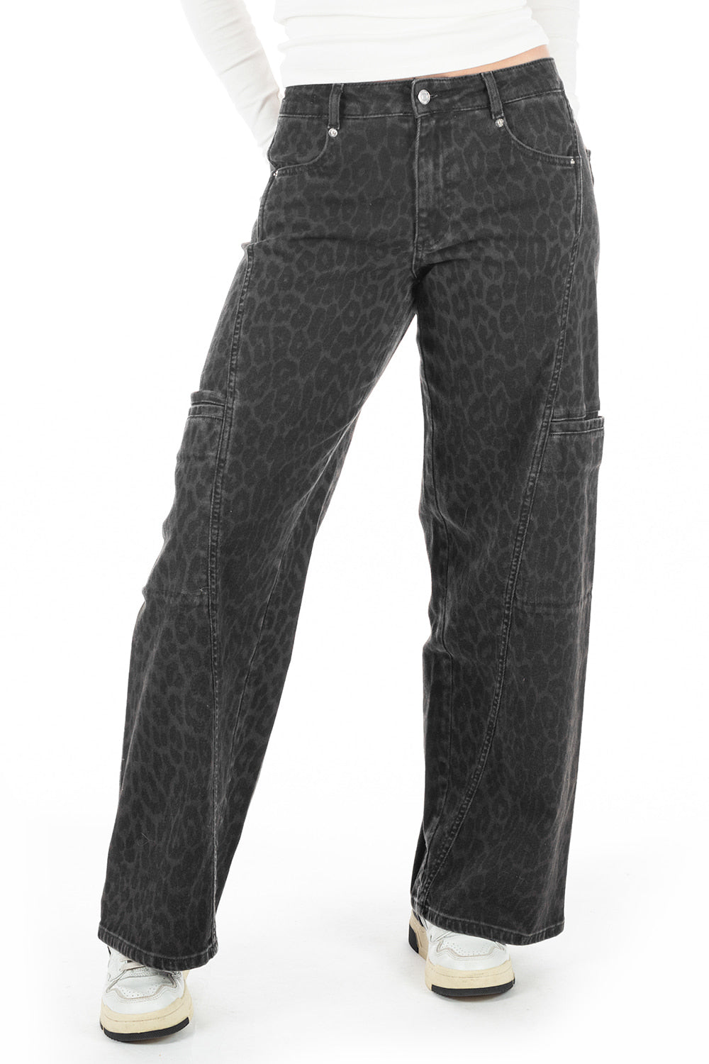 Lola | Wide Leg | Panter Jeans | Leopard Jeans