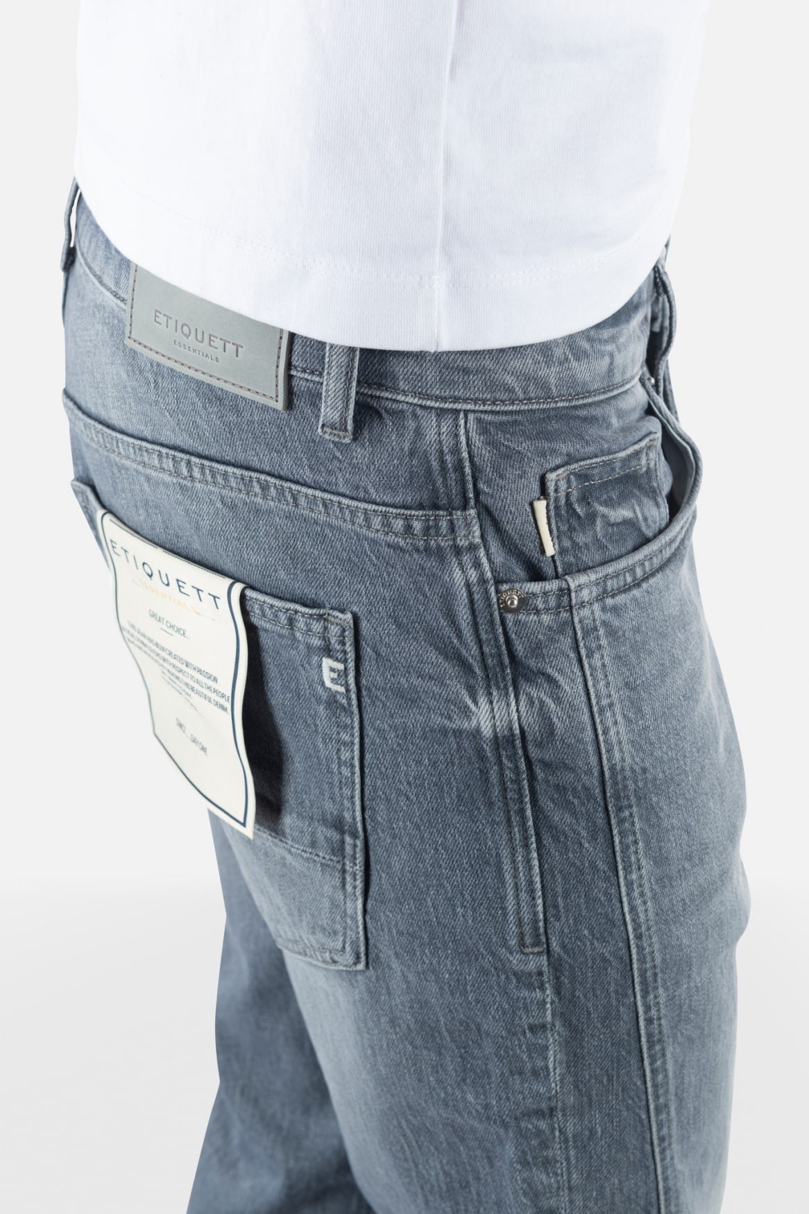 Raider Platinum Regular Fit Gray Jeans Grey