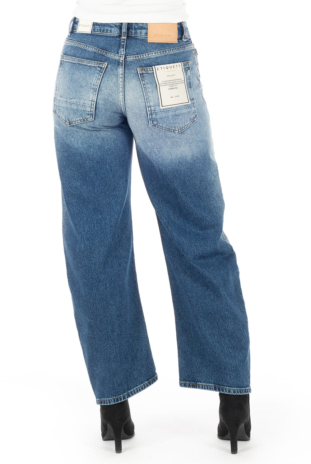 Smarty | Barrel Fit | Barrel Jeans | Cropped Jeans