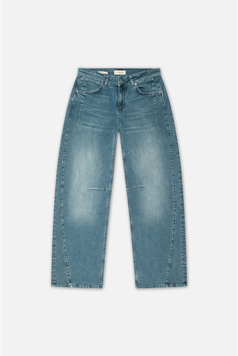Lindy Smokey Barrel Fit Jeans Blue
