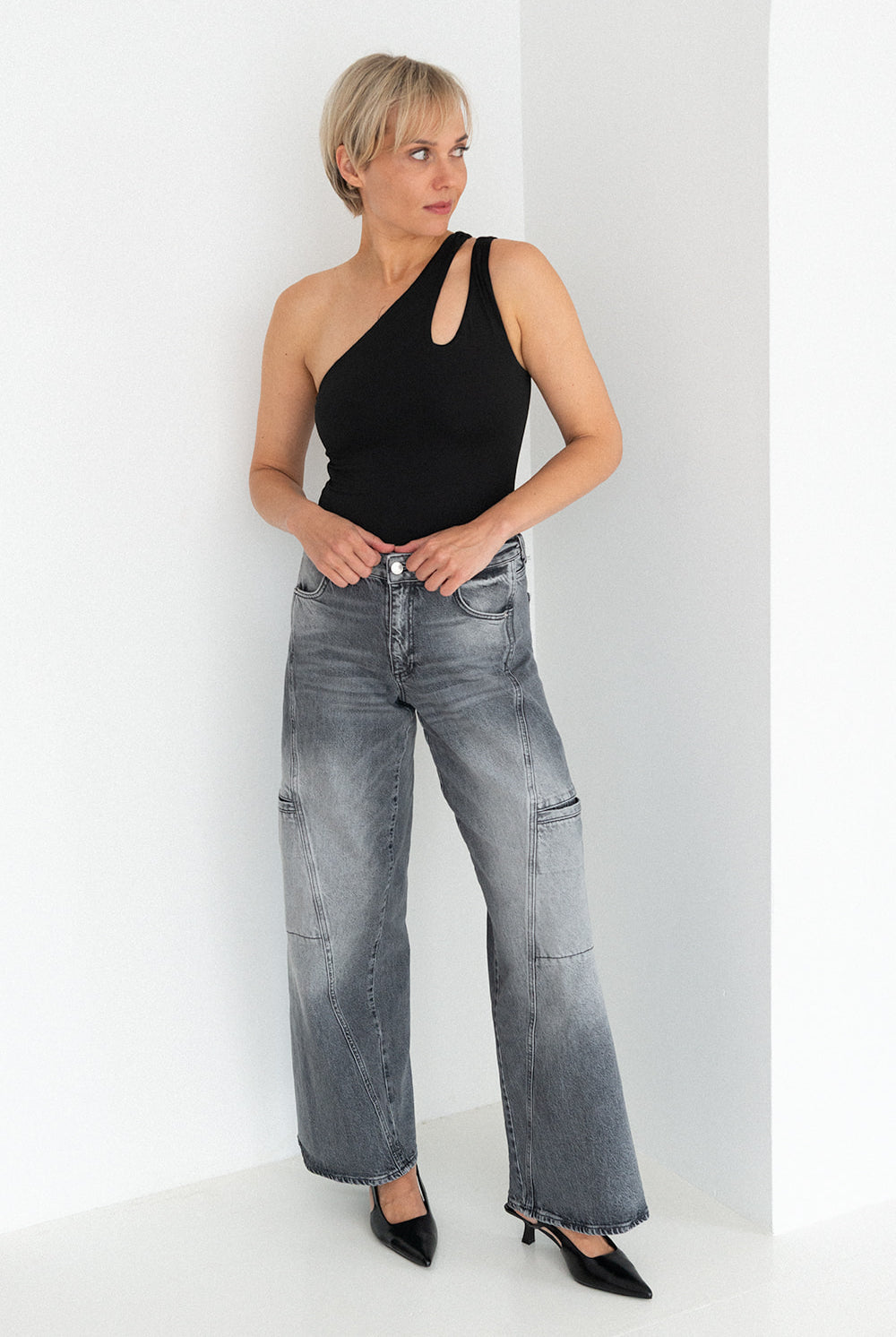 Lola Santorini Wide Leg Cargopant