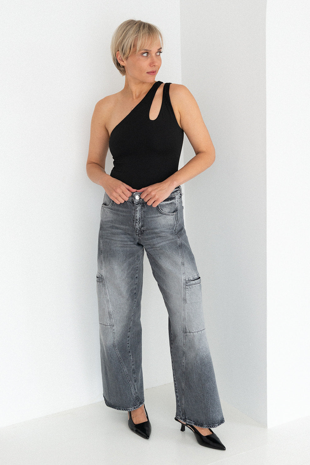 Lola Santorini Wide Leg Cargopant