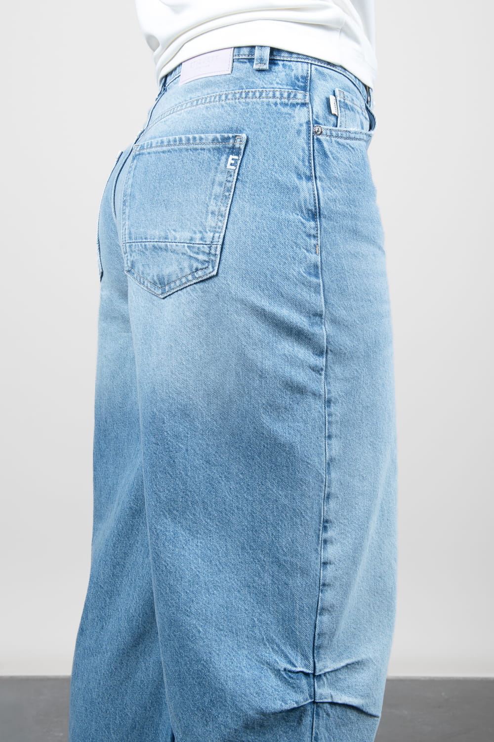 Anesta Original Blue Balloon Fit Jeans Denim