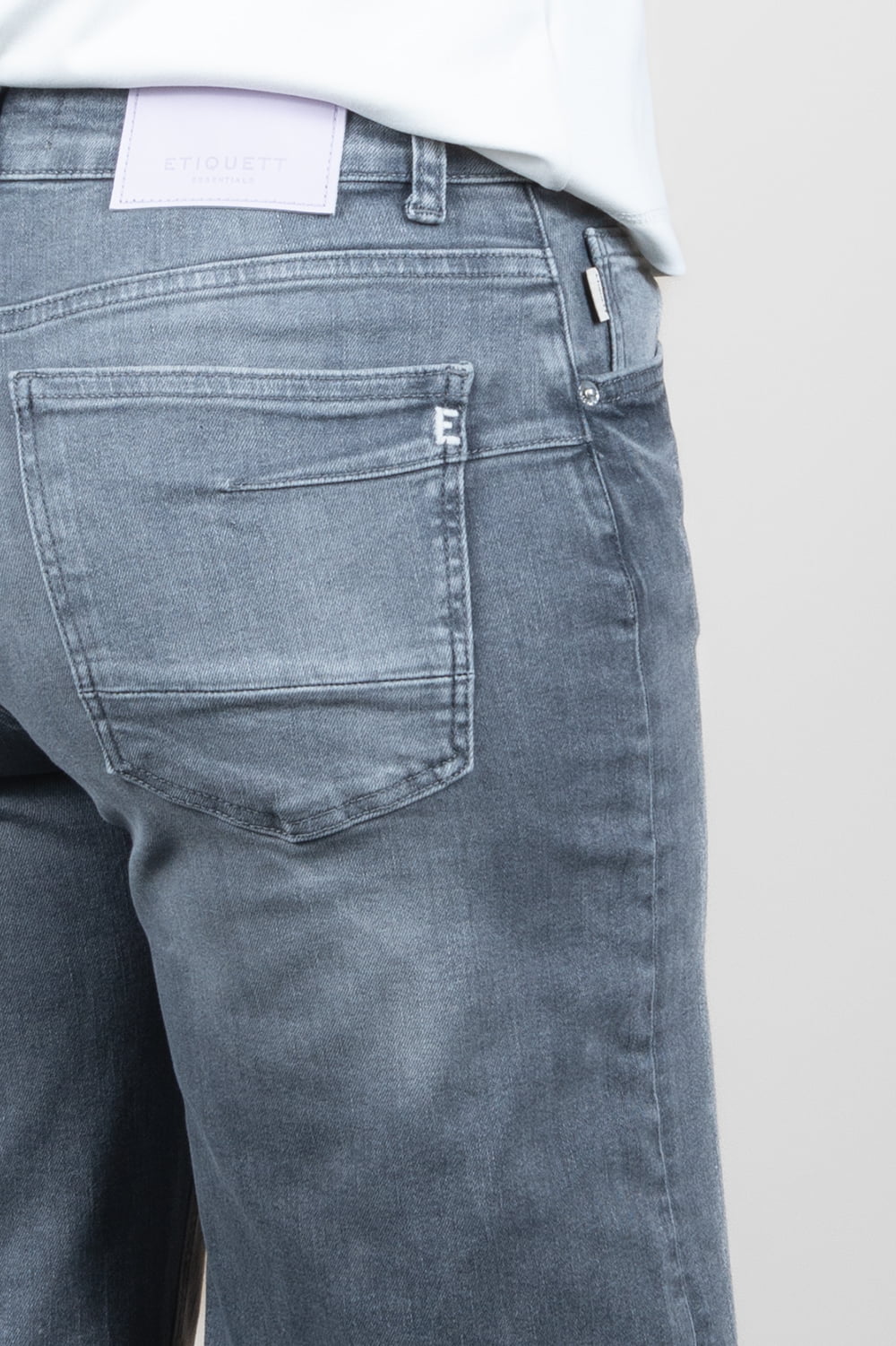 Smarty Bubble Grey Barrel Fit Gray Denim Jeans Summer Spring 