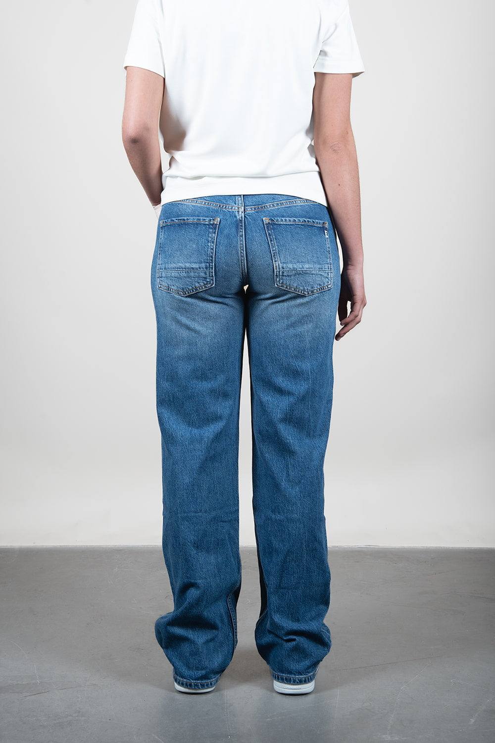 Hannah Satisfaction Wide Leg Fit Blue Denim