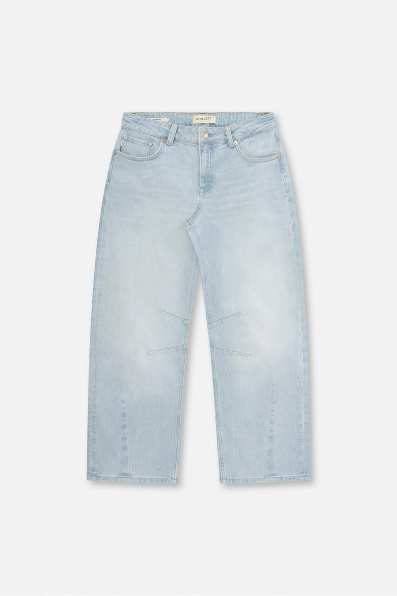 Smarty in Delicious Premium Denim Barrel FIt Jeans Comfortable Stretch With Recovery