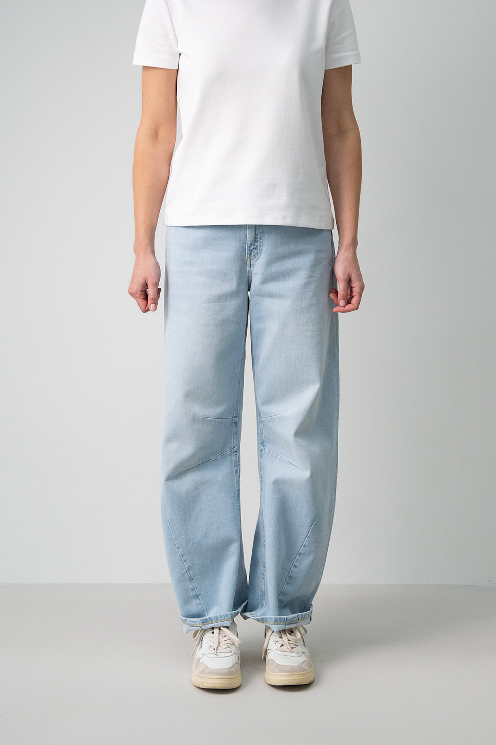 Smarty in Delicious Premium Denim Barrel FIt Jeans Comfortable Stretch With Recovery