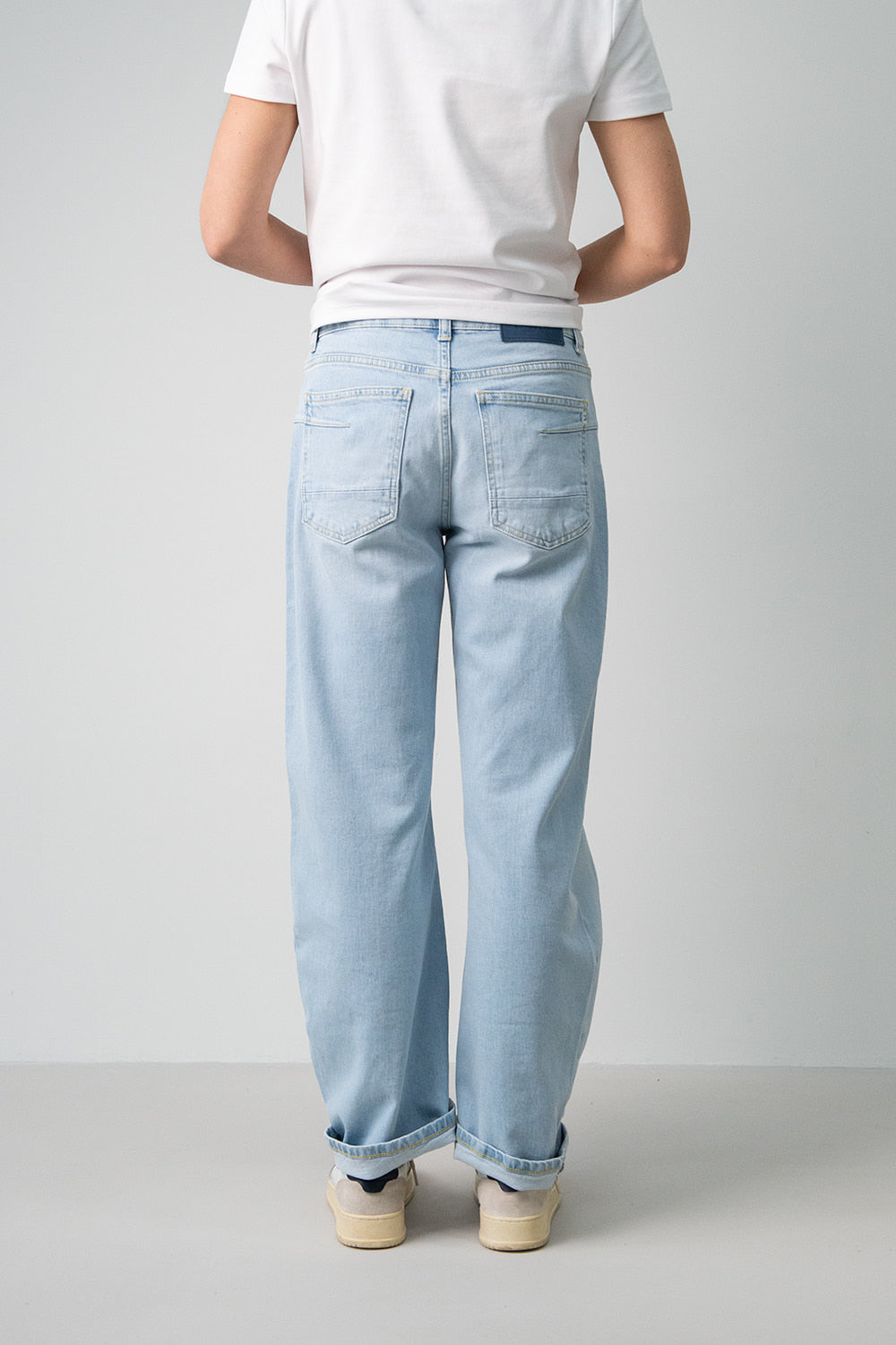 Smarty in Delicious Premium Denim Barrel FIt Jeans Comfortable Stretch With Recovery