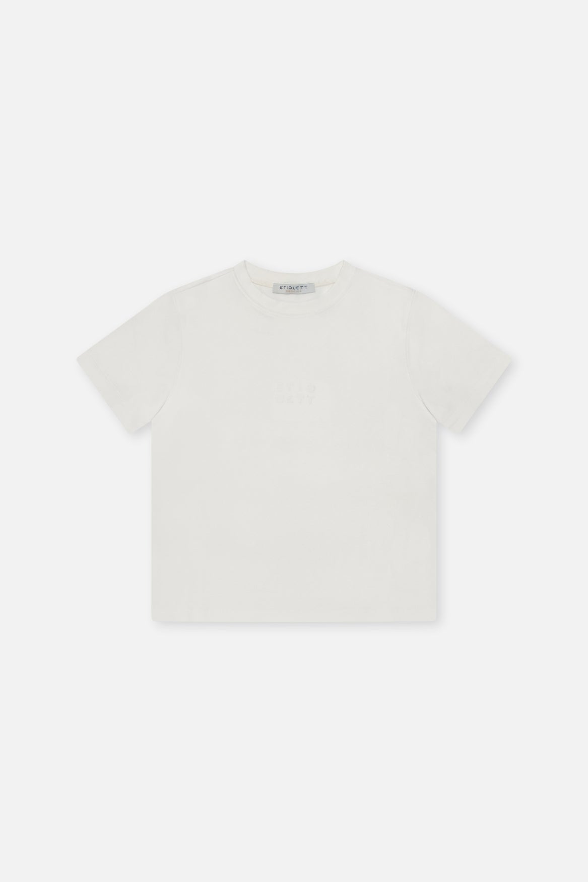 The Vicky Soft Tee | Frost White