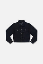 Blossom Boxy Jacket | Dark grey