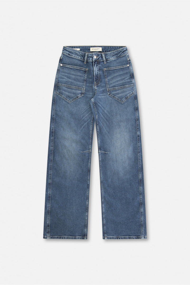 Darly Strive Wide Leg Jeans Blue