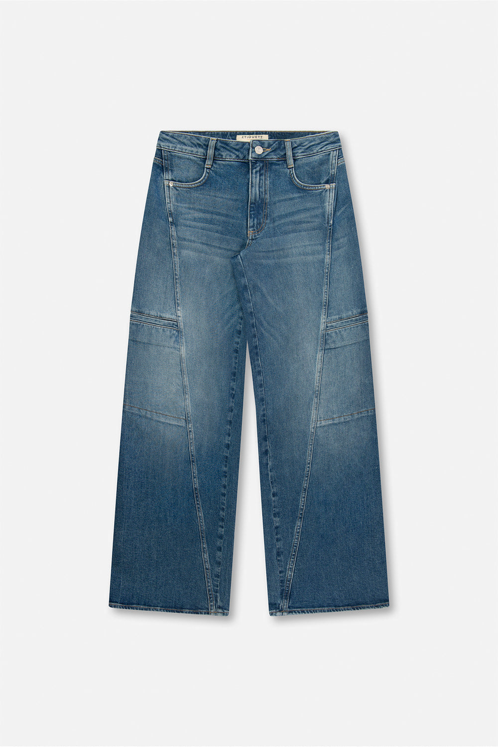 Lola Conflict Wide Leg Fit Jeans Denim