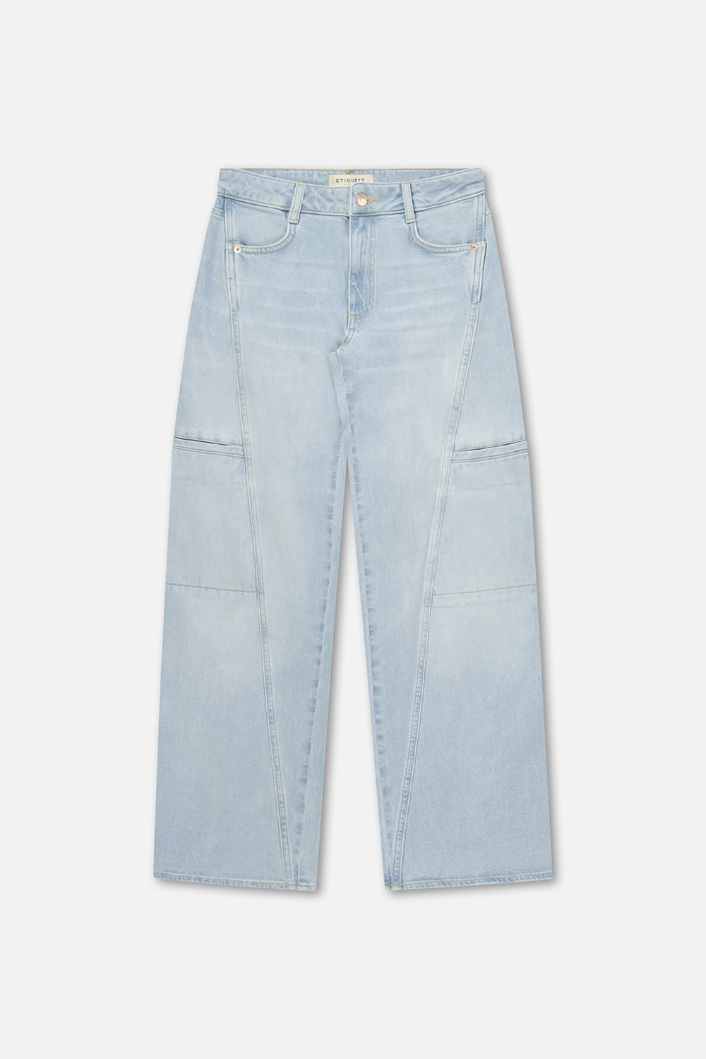 Lola Delicious Jeans Wide Leg Fit Denim Light Blue Summer Jeans