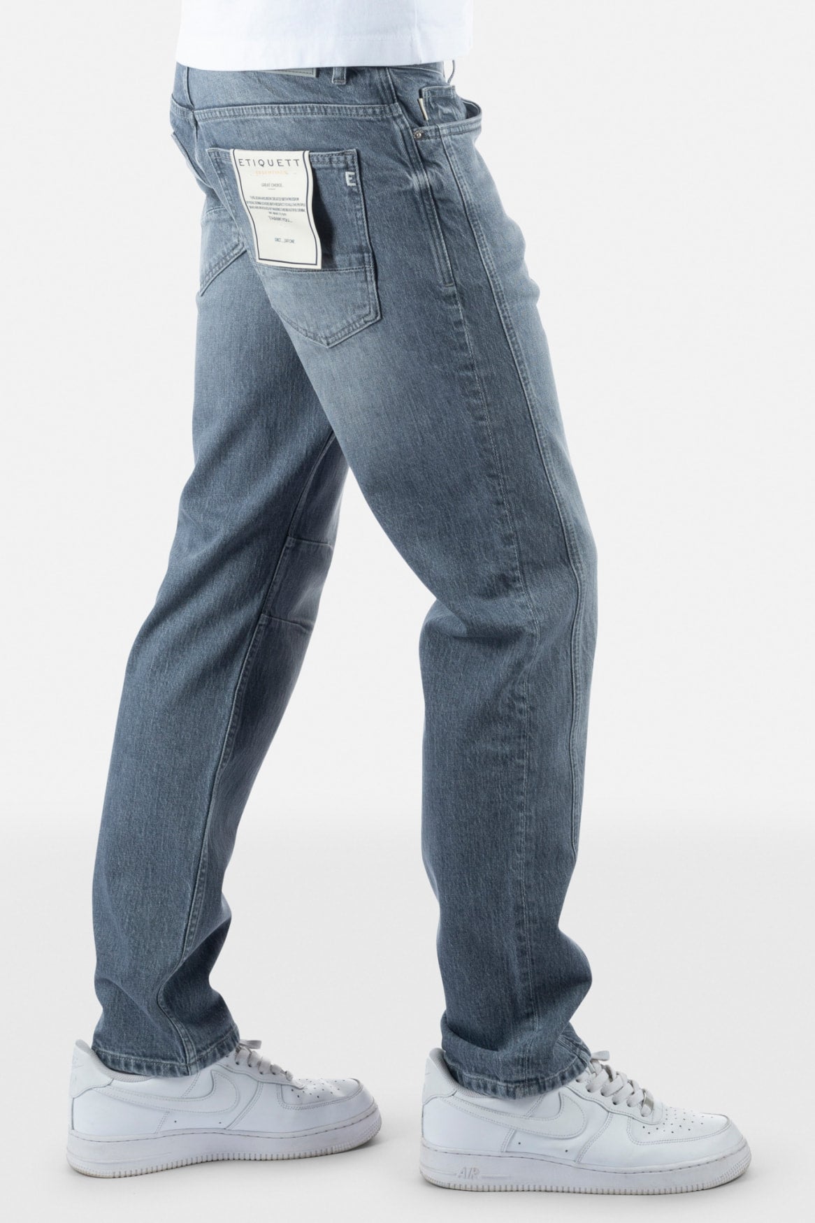 Raider Platinum Regular Fit Gray Jeans Grey