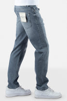 Raider Platinum Regular Fit Gray Jeans Grey