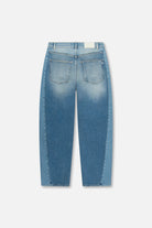 Shapey Mixt Blue Balloon Fit Barrel Jeans