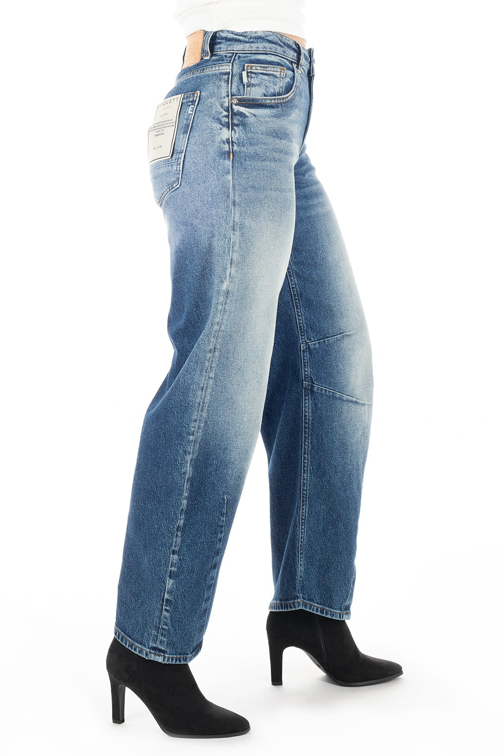 Smarty | Barrel Fit | Barrel Jeans | Cropped Jeans