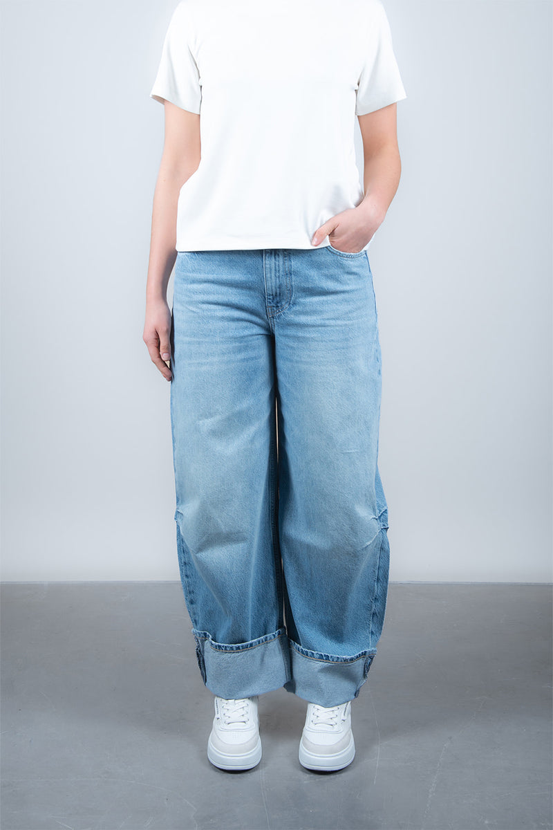 Anesta Original Blue Balloon Fit Jeans Denim