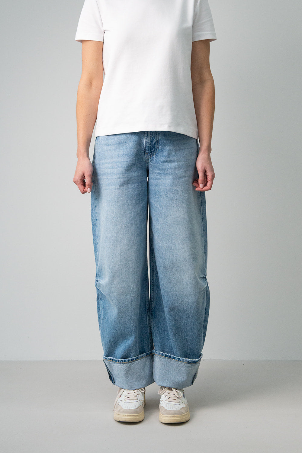 Anesta Original Blue Balloon Fit Jeans Denim