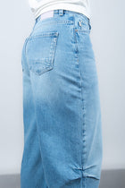 Anesta Original Blue Balloon Fit Jeans Denim