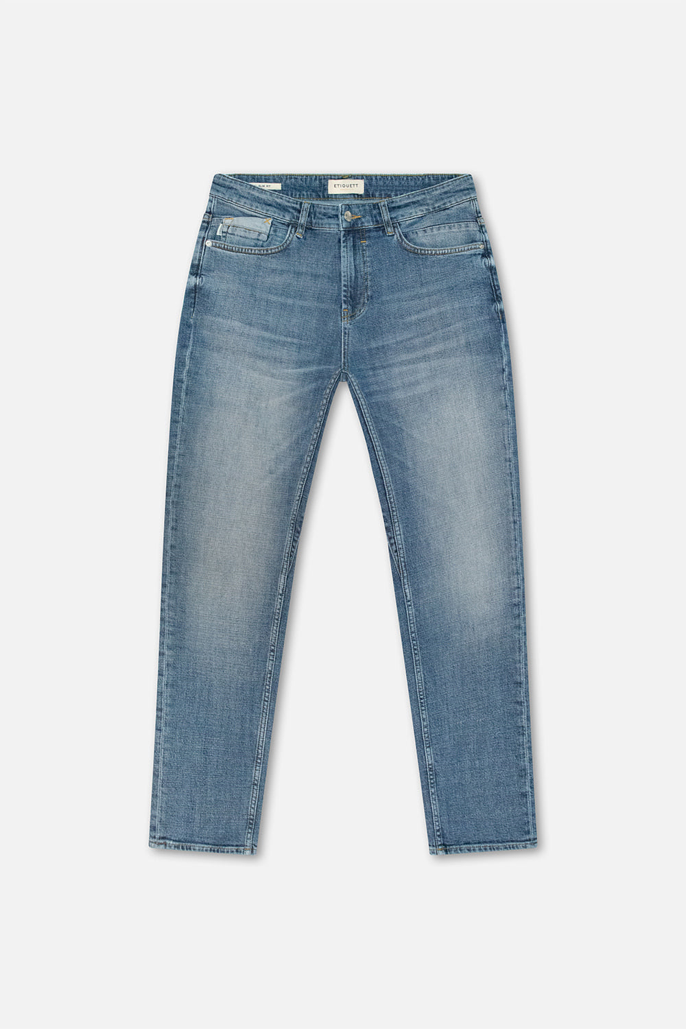Brian in Pale Slim Fit Jeans Premium Denim Men 