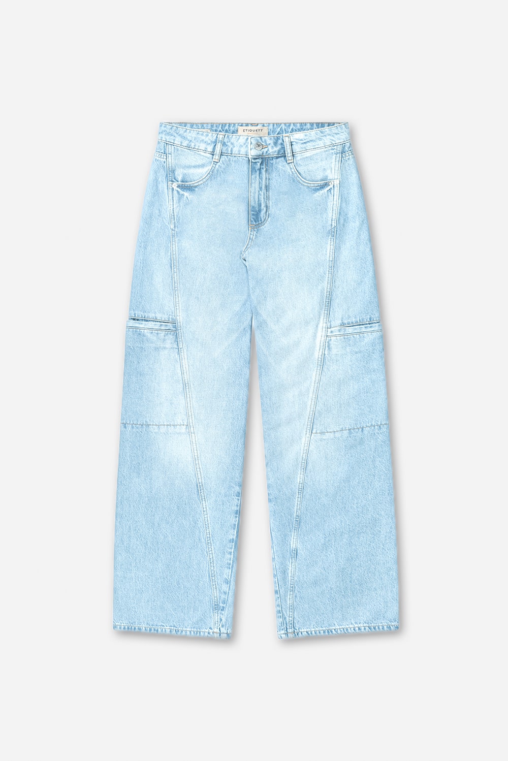 Lola Bleachy Blue Wideleg