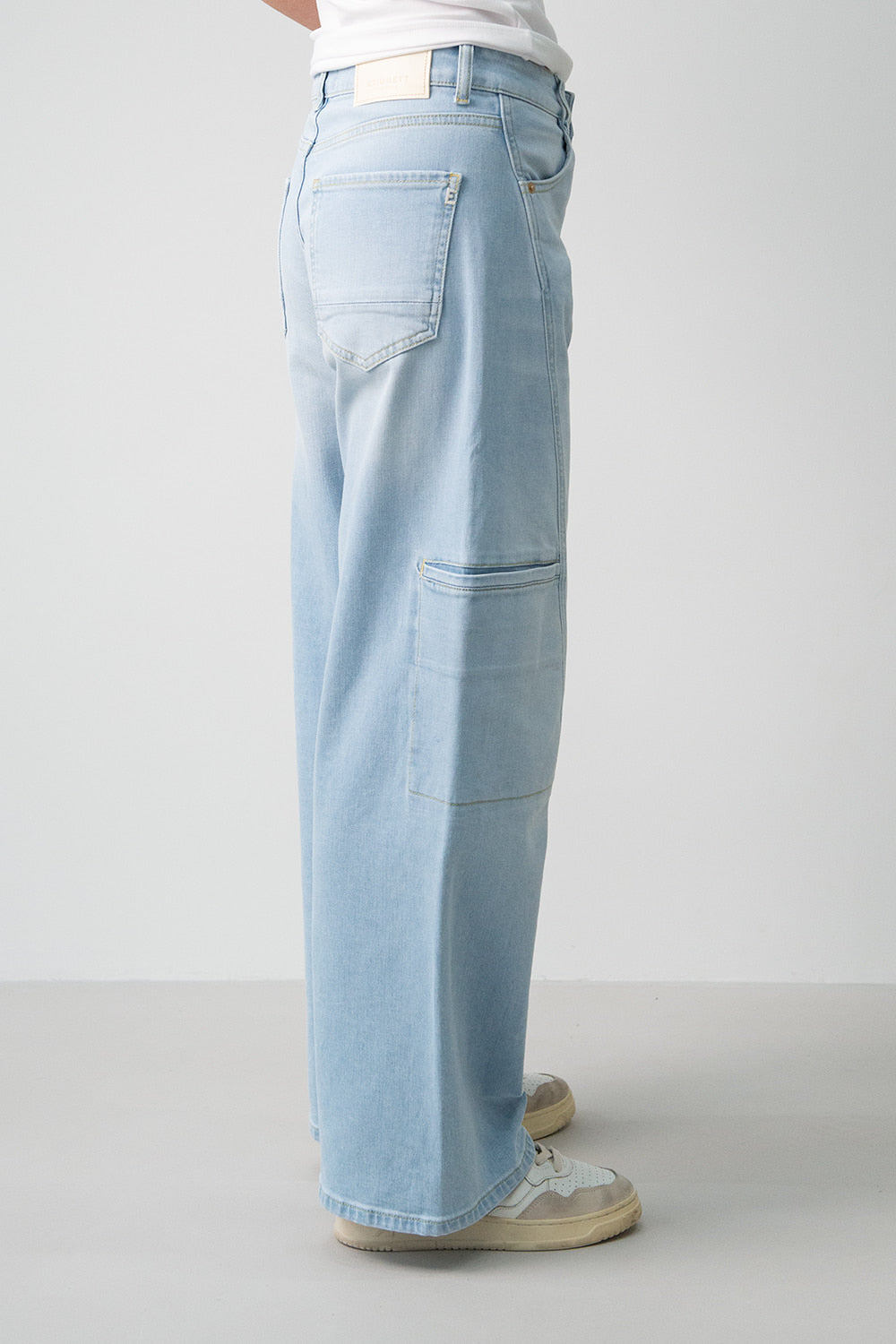 Lola Delicous Wideleg Wide Leg Fit Jeans Light Blue Denim Light Spring Summer 