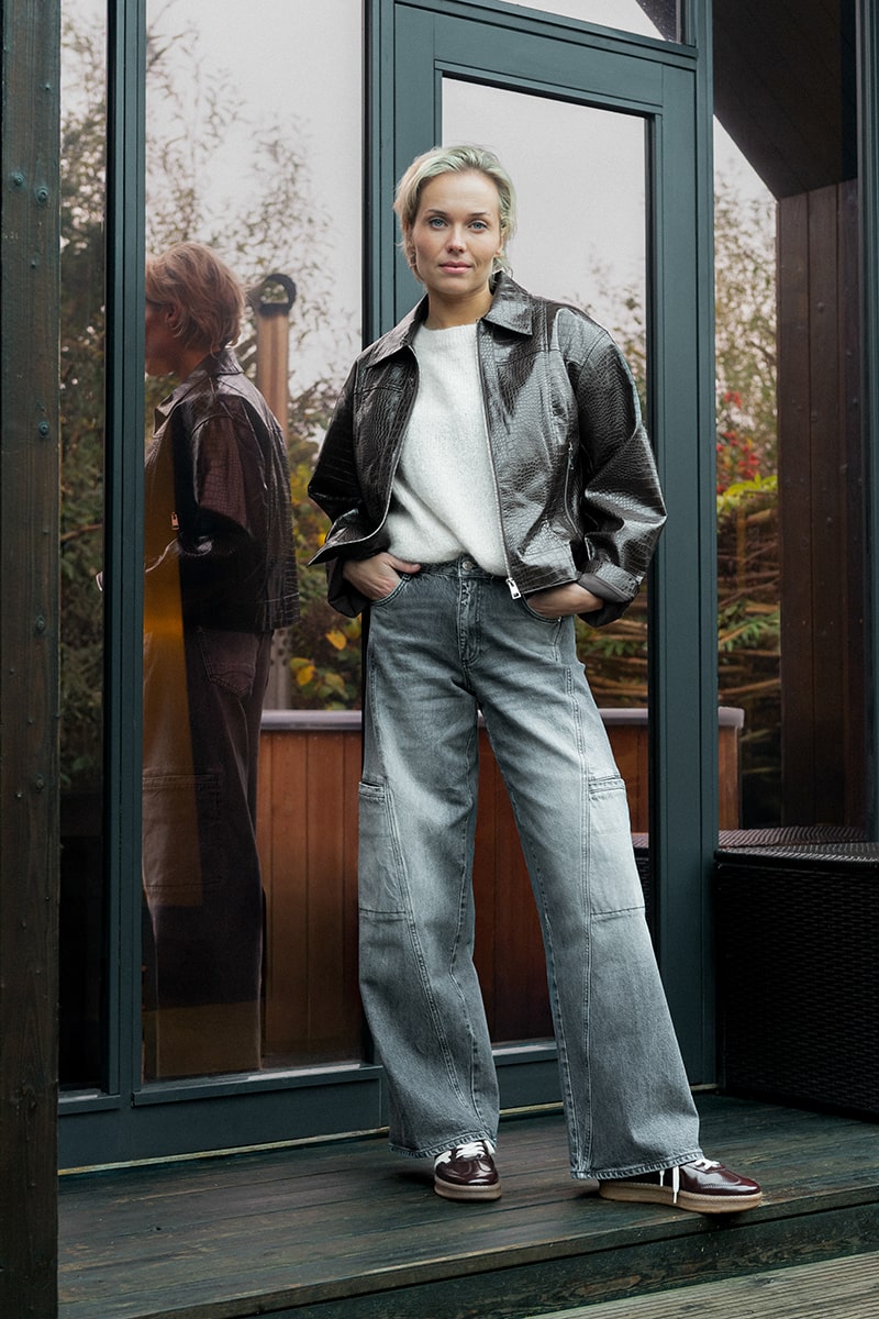 Lola in Santorini Premium Wide Leg Fit Jeans Denim