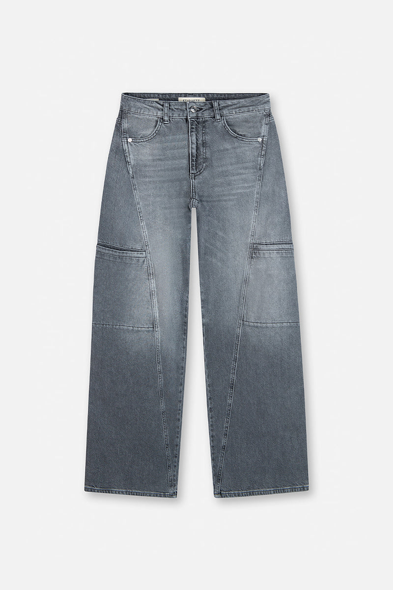 Lola in Santorini Wide Leg Fit Premium Denim Comfortable Jeans Sustainable Durable Stretch with Recovery