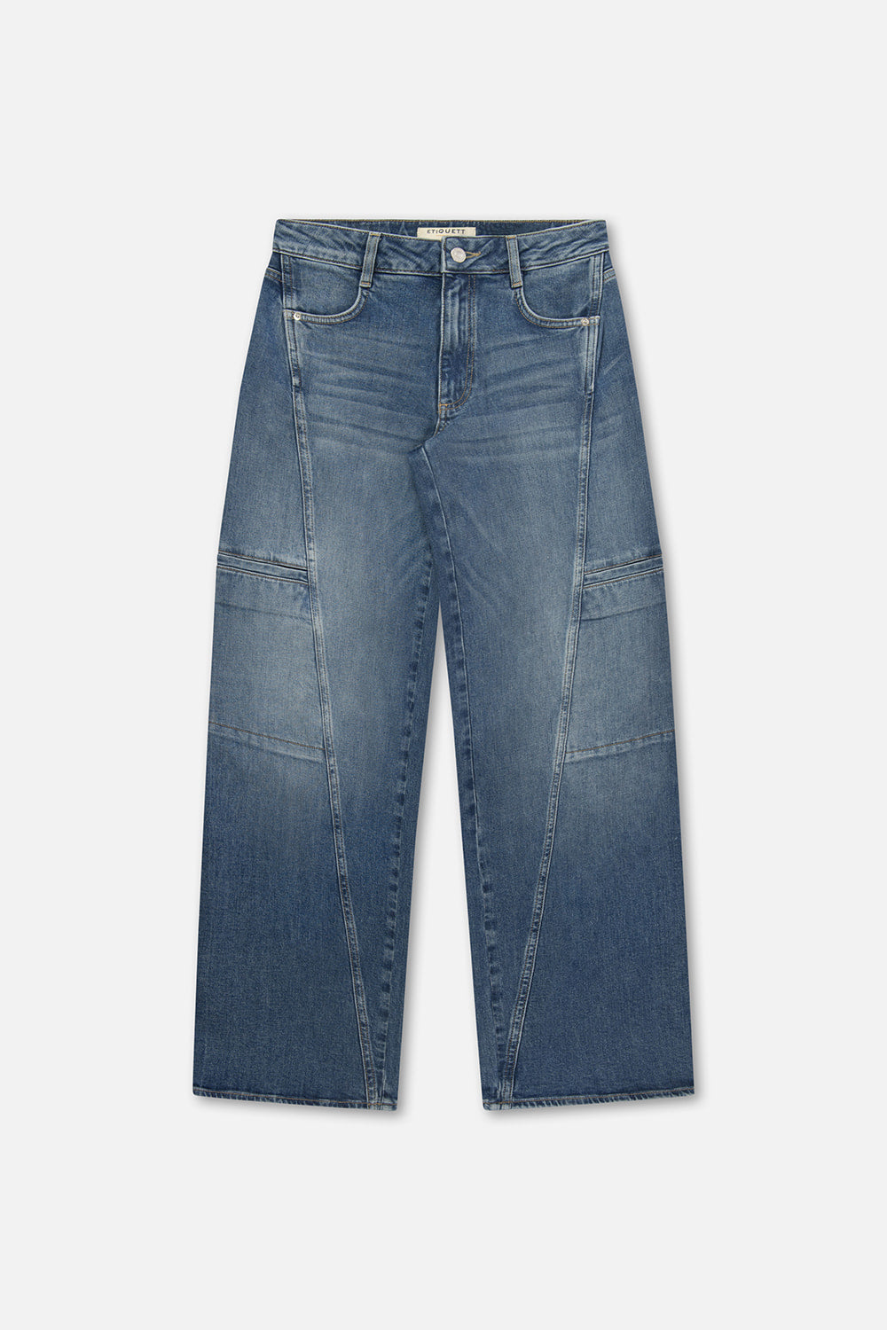 Lola Conflict Wide Leg Fit Jeans Denim Blue Summer