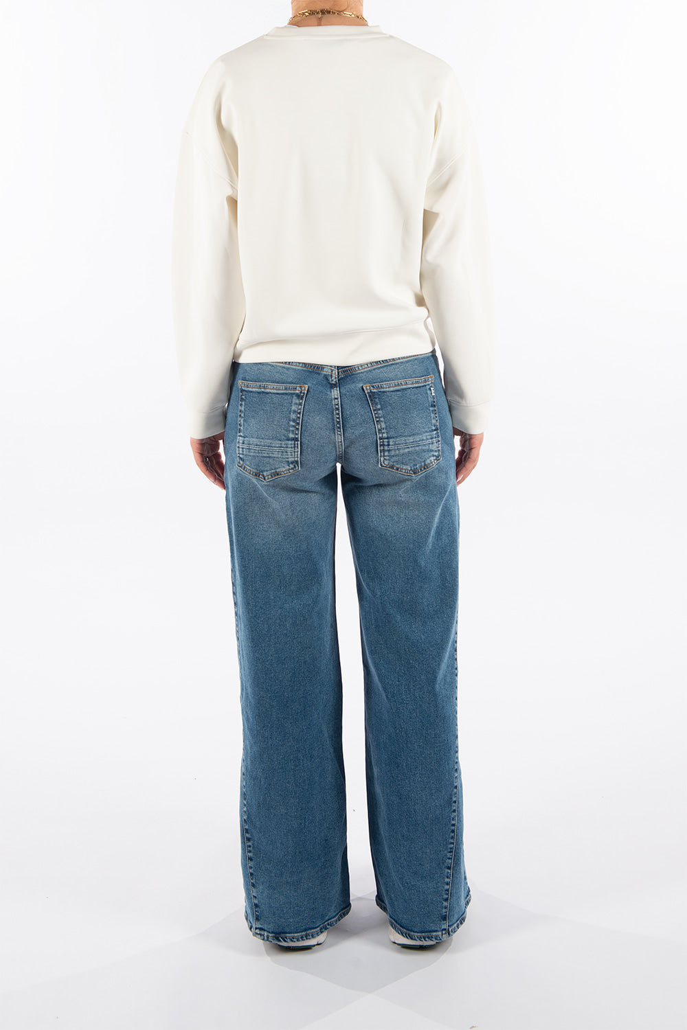 Rambler in Salute Wide Leg Fit Premium Denim Comfortable Jeans Sustainable Durable Stretch with Recovery