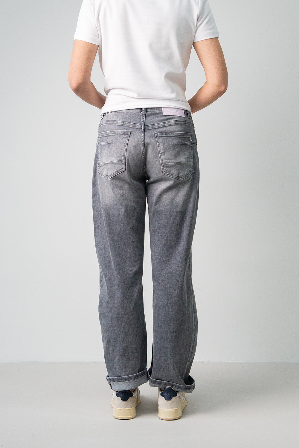 Smarty Bubble Grey Barrel Fit Gray Denim Jeans Summer Spring 