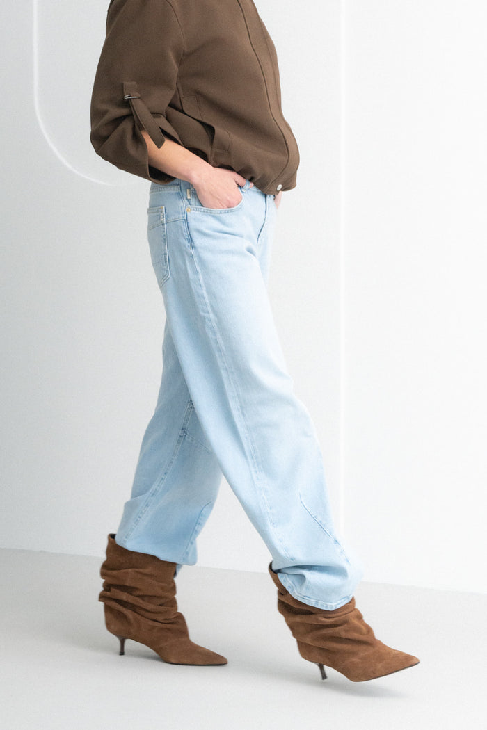 Smarty Delicious Barrel Fit Denim Jeans Spring Summer Jeans