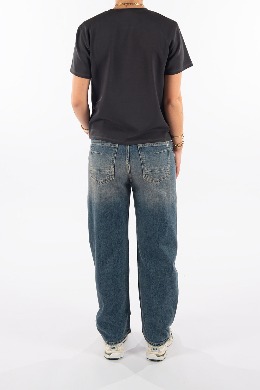 Smarty in Volcanic Barrel Fit Premium Denim Comfortable Jeans Sustainable Durable Stretch with Recovery